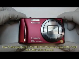 Panasonic Lumix ZS8, ZS10, TZ18, TZ20, TZ22 Clean The CCD, Replace The LCD