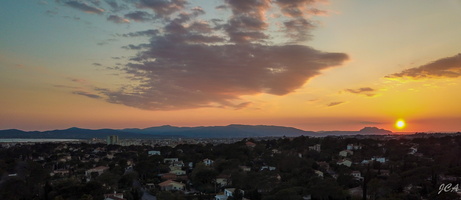 Coucher de soleil - Drone